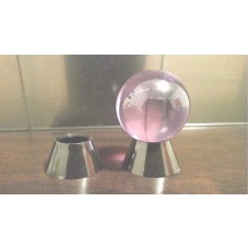 25 Round Reversible Display Stand Sphere Healing Crystal Cluster   202284903239
